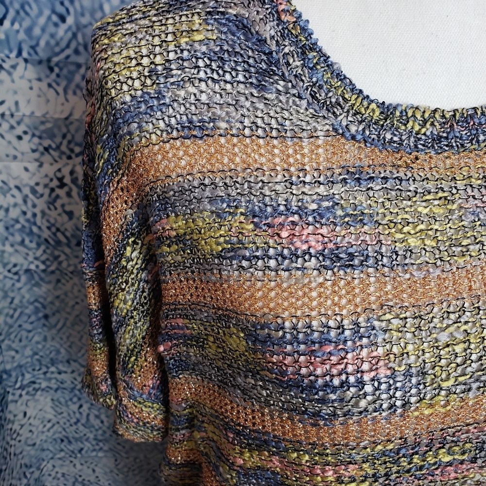 SHIMMER OVERSIZED SWEATER 